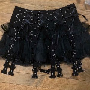ORIGINAL Vintage Hell Bunny Chai Skirt size XL